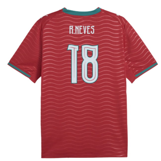 2026-2027 Portugal Home Shirt (R.Neves 18)-SoccerKits Hub | Buy Soccer Jerseys Online
